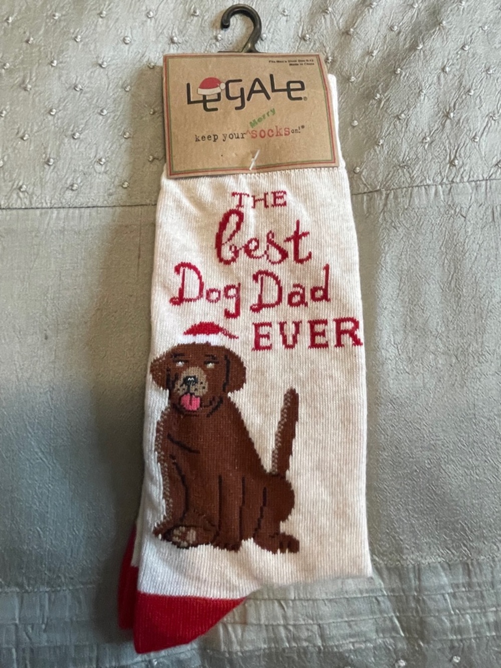 The Best Dog Dad Ever' Novelty Socks   Perfect Father’s Day Gift